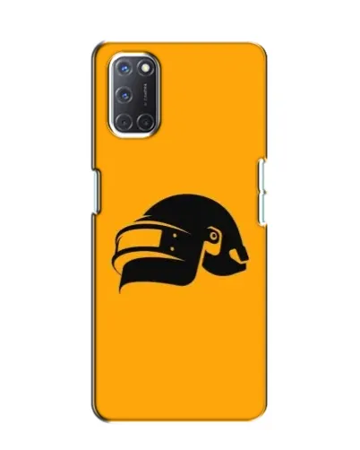 Чохол для OPPO A52 з картинкою «PUBG — золотий шолом»