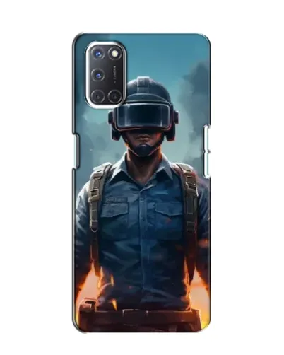 Чохол для OPPO A52 з картинкою «PUBG — реалістичний герой»