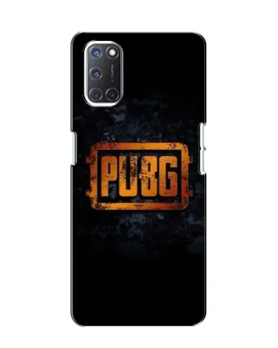 Чохол для OPPO A52 з картинкою «PUBG — золотий логотип»