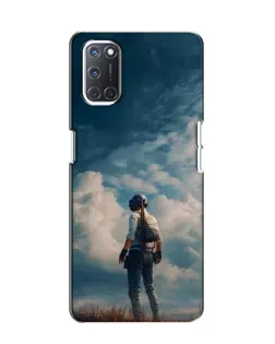 Чохол для OPPO A52 з картинкою «Герой PUBG на скелі» Чохол для OPPO A52 з картинкою «Герой PUBG на скелі»