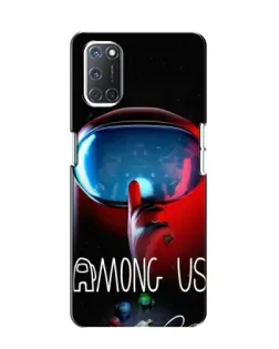 Чохол для OPPO A52 з картинкою «Червоний імпостер — макро» Чохол для OPPO A52 з картинкою «Червоний імпостер — макро»