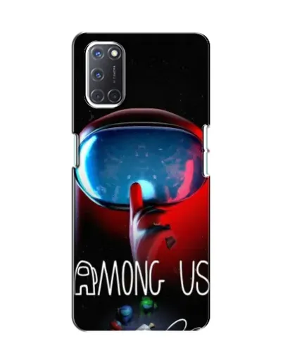 Чохол для OPPO A52 з картинкою «Червоний імпостер — макро» Чохол для OPPO A52 з картинкою «Червоний імпостер — макро»
