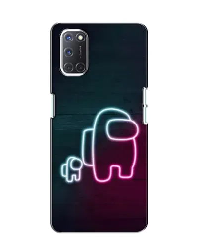 Чохол для OPPO A52 з картинкою «Among Us неон-арт» Чохол для OPPO A52 з картинкою «Among Us неон-арт»