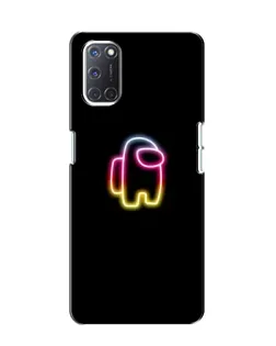 Чохол для OPPO A52 з картинкою «Among Us градієнт»