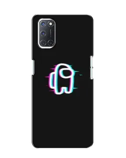 Чохол для OPPO A52 з картинкою «Among Us неон»