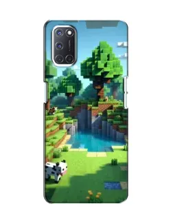 Чохол для OPPO A52 з картинкою «Minecraft літній день»