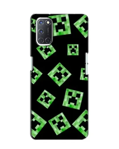 Чохол для OPPO A52 з картинкою «Паттерн з кріперами» Чохол для OPPO A52 з картинкою «Паттерн з кріперами»