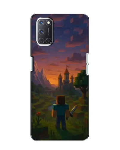 Чохол для OPPO A52 з картинкою «Стів біля вежі» Чохол для OPPO A52 з картинкою «Стів біля вежі»