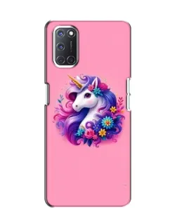 Чехол для OPPO A52 с картинкой «Сказочный единорог»