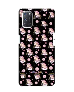 Чехол для OPPO A52 с картинкой «Magic Unicorn паттерн»