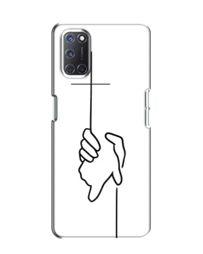 Чохол для OPPO A52 з картинкою «Рука тримає»