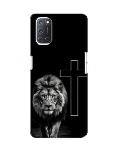 Чохол для OPPO A52 з картинкою «Лев та Хрест»
