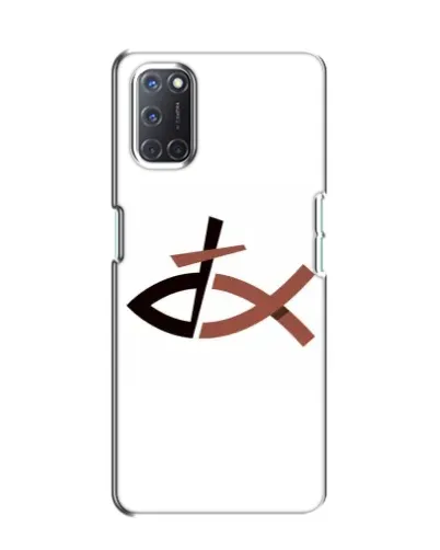 Чохол для OPPO A52 з картинкою «Риба та хрест»