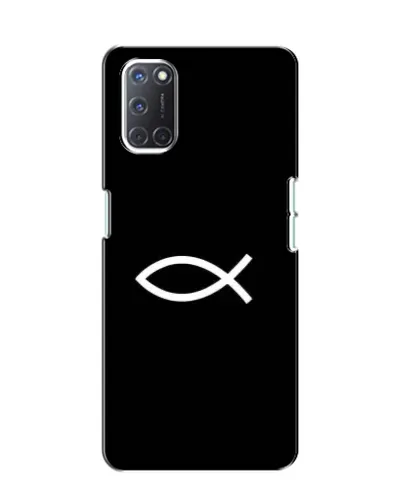 Чехол для OPPO A52 с картинкой «Символ рыбы Jesus» Чехол для OPPO A52 с картинкой «Символ рыбы Jesus»