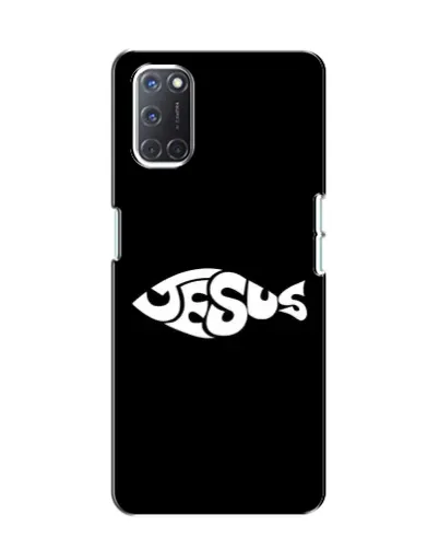 Чехол для OPPO A52 с картинкой «Рыба Jesus» Чехол для OPPO A52 с картинкой «Рыба Jesus»