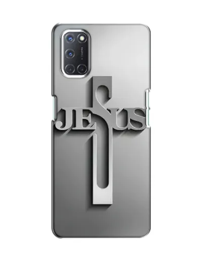 Чехол для OPPO A52 с картинкой «Металлический крест Jesus» Чехол для OPPO A52 с картинкой «Металлический крест Jesus»