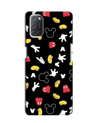 Чехол для OPPO A52 с картинкой «Графический принт лапок» Чехол для OPPO A52 с картинкой «Графический принт лапок»