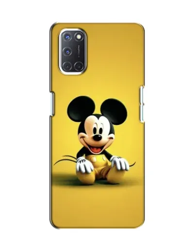 Чехол для OPPO A52 с картинкой «Микки на желтом» Чехол для OPPO A52 с картинкой «Микки на желтом»