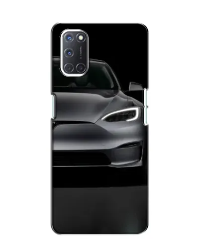 Чохол для OPPO A52 з картинкою «Tesla Model S Look»