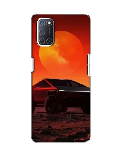Чохол для OPPO A52 з картинкою «Cybertruck на Марсі»