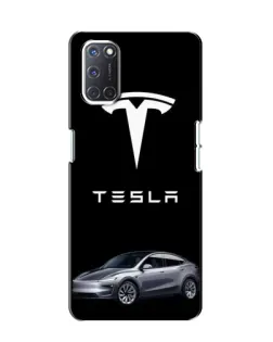 Чохол для OPPO A52 з картинкою «Tesla Model Y» Чохол для OPPO A52 з картинкою «Tesla Model Y»