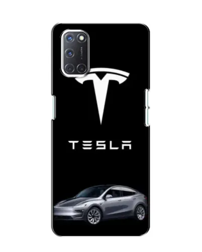 Чохол для OPPO A52 з картинкою «Tesla Model Y»