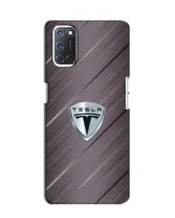 Чохол для OPPO A52 з картинкою «Металева текстура Tesla» Чохол для OPPO A52 з картинкою «Металева текстура Tesla»