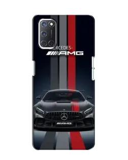 Чохол для OPPO A52 з картинкою «Mercedes — білий карбон» Чохол для OPPO A52 з картинкою «Mercedes — білий карбон»