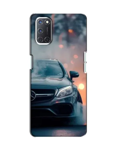 Чохол для OPPO A52 з картинкою «Mercedes — нічне місто»