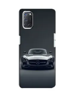 Чохол для OPPO A52 з картинкою «Mercedes на чорному»