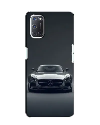 Чохол для OPPO A52 з картинкою «Mercedes на чорному»