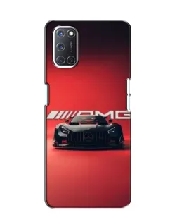 Чохол для OPPO A52 з картинкою «Mercedes AMG — червона лінія»