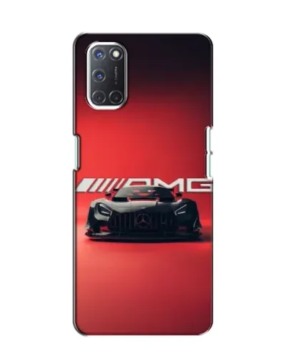 Чохол для OPPO A52 з картинкою «Mercedes AMG — червона лінія»