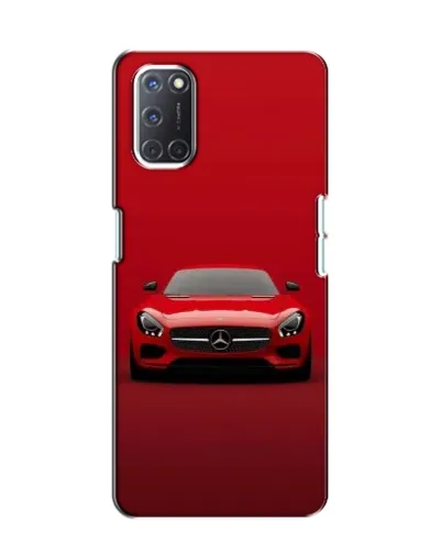Чохол для OPPO A52 з картинкою «Червоний Mercedes AMG»