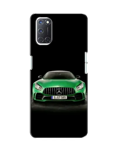 Чохол для OPPO A52 з картинкою «Mercedes — неоновий лого»