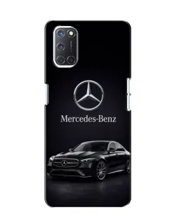 Чохол для OPPO A52 з картинкою «Mercedes — решітка радіатора»