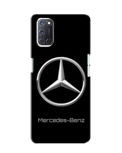 Чохол для OPPO A52 з картинкою «Mercedes Silver Logo»