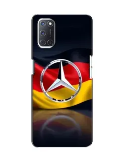 Чохол для OPPO A52 з картинкою «Mercedes — прапор Німеччини»