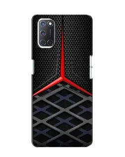 Чохол для OPPO A52 з картинкою «Mercedes Carbon Grid»