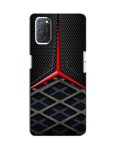 Чохол для OPPO A52 з картинкою «Mercedes Carbon Grid»