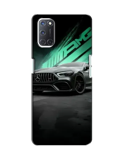 Чохол для OPPO A52 з картинкою «Темний Mercedes AMG»