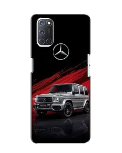 Чохол для OPPO A52 з картинкою «Mercedes G-Class червоний»