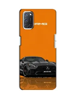 Чохол для OPPO A52 з картинкою «Помаранчевий Mercedes AMG»