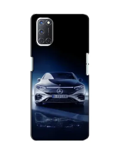 Чохол для OPPO A52 з картинкою «Нічний Mercedes EQ»