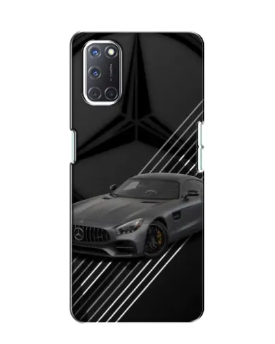Чохол для OPPO A52 з картинкою «Mercedes AMG — графіка»
