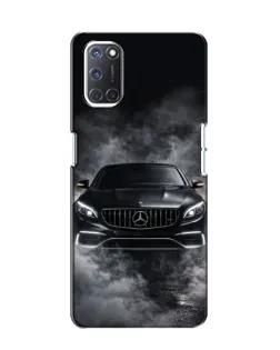 Чохол для OPPO A52 з картинкою «Mercedes у диму»