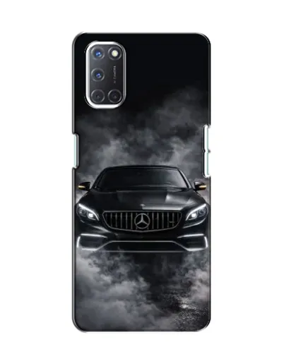 Чохол для OPPO A52 з картинкою «Mercedes у диму»