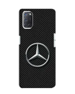 Чехол для OPPO A52 с картинкой «Карбоновый Mercedes стиль»