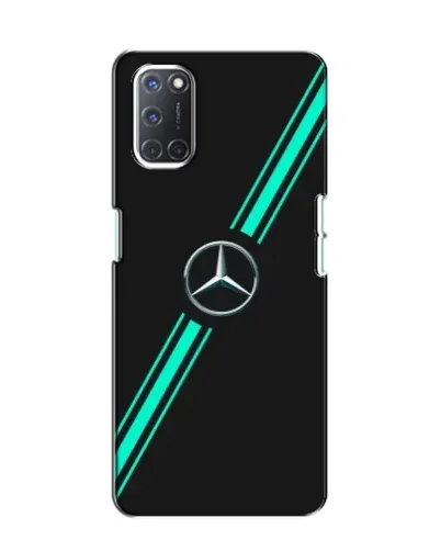 Чехол для OPPO A52 с картинкой «Спортивные линии Mercedes» Чехол для OPPO A52 с картинкой «Спортивные линии Mercedes»