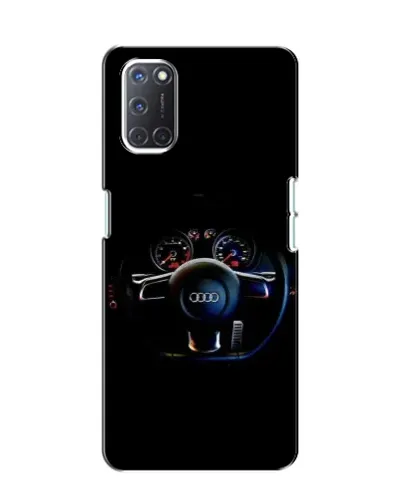 Чохол для OPPO A52 з картинкою «Салон Audi — кермо»
